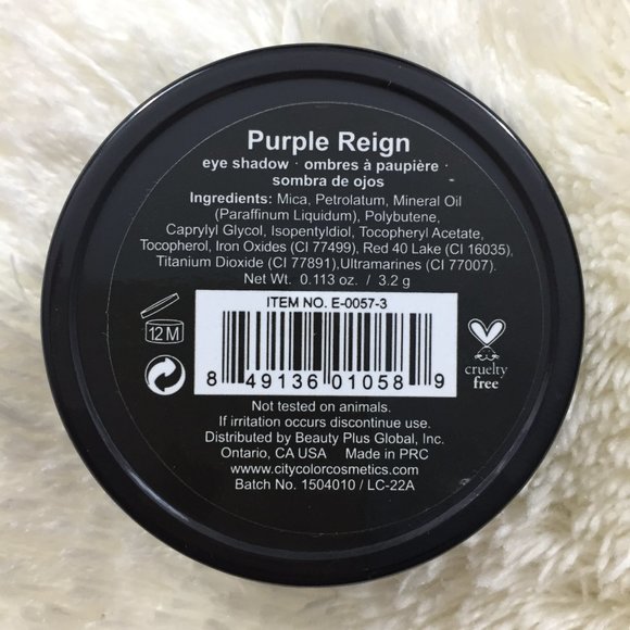 City Color Purple Reign Eye Shadow Make Up BNWT - Picture 2 of 4